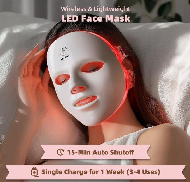 Máscara Facial LED Dermaluxe Pro